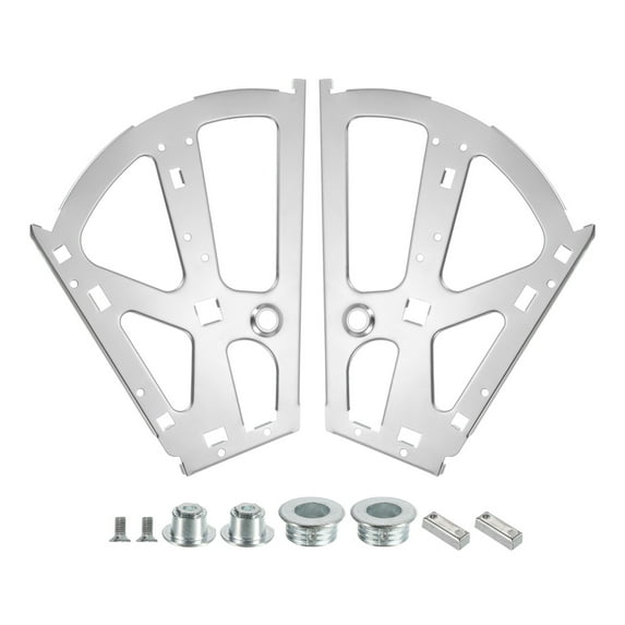 Uxcell 2Pack Shoes Drawer Cabinet Hinges 2 Layers Stainless Steel Furniture Hinge Silver
