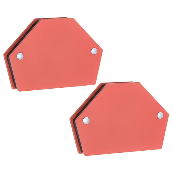 Uxcell 2Pack Welding Magnet Holder, 28LBS 3045607590 Degree MultiAngle Magnetic