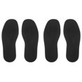 thumbnail image 1 of Uxcell 2Pair Shoe Rubber Full Sole Repair 4mm Thickness Replacement Bottom Non Slip for Leather Shoes, Black, 1 of 5