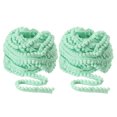 thumbnail image 1 of Uxcell 2Pcs 10 Yards Pom Pom Ball Fringe Trim Ribbon Sewing Accessory DIY Crafts, 5mm Mint Green, 1 of 6