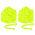 thumbnail image 1 of Uxcell 2Pcs 10 Yards Pom Pom Ball Fringe Trim Ribbon Sewing Accessory DIY Crafts, 5mm Neon Green, 1 of 6
