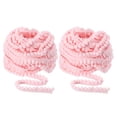 thumbnail image 1 of Uxcell 2Pcs 10 Yards Pom Pom Ball Fringe Trim Ribbon Sewing Accessory DIY Crafts, 5mm Pink, 1 of 6
