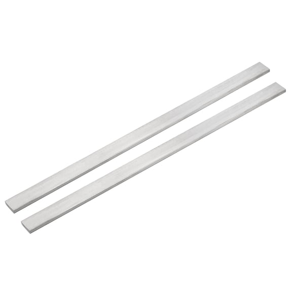 Uxcell 2Pcs 1018 Cold Rolled Carbon Steel Bar, 0.16" x 0.63" x 12" A108 Carbon Steel Rectangular Bar Flat Stock Solid Metal Plate for Machining Industrial Fabrication