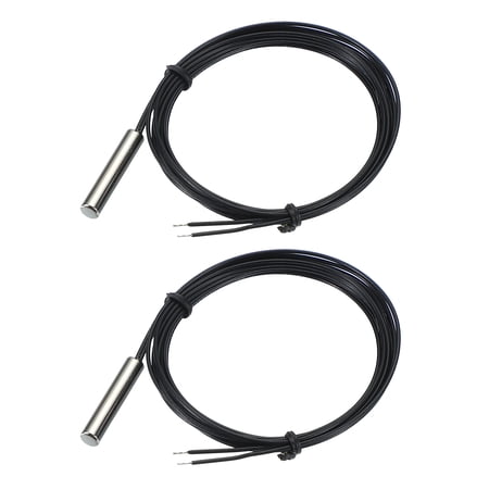 Uxcell 2Pcs 10K 39 inch 3950 Copper Temperature Sensor Probe