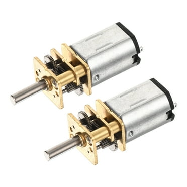 DMiotech 12V 60RPM Micro DC Gear Motor - 18 Rated Torque For RC Cars & Robots