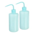 thumbnail image 1 of Uxcell 2Pcs 16oz Lab Squeeze Bottle 500ml Plastic Safety Wash Bottles (Blue), 1 of 6