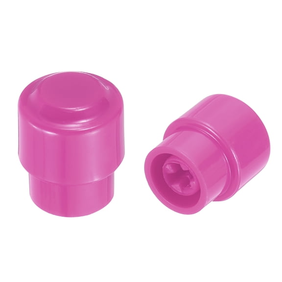 Uxcell 2Pcs 3 Way 5 Way Guitar Toggle Switch Tip, Plastic Cross-Slot Push-in Toggle Pickup Switch Knob Tip for SQ ST TL Electric Guitar Replacement Parts, Purple