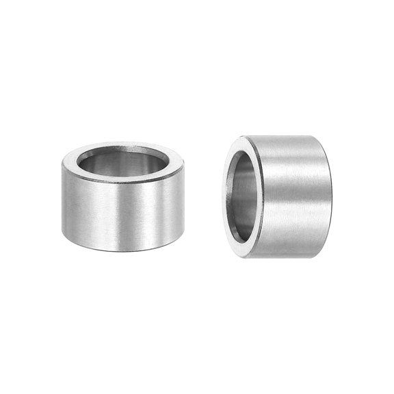 Uxcell 2Pcs 304 Stainless Steel Standoff Spacer 14x20x12mm for M14 Bolt/(IDxODxH) Column Spacer Unthreaded Standoff Screw Bright Finish for Outdoor DIY Electronics Industrial Mechanical Silver