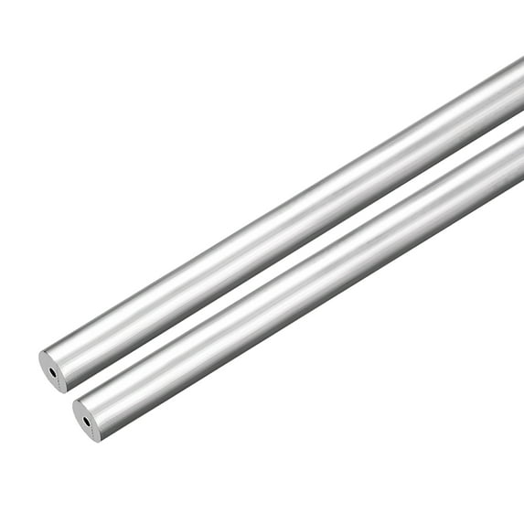 Uxcell 2 Pcs 6063 Seamless Aluminum Round Straight Tubing 9mm OD 2mm ID