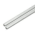 thumbnail image 1 of Uxcell 2Pcs 6063 Aluminum Round Tubing 1 Feet Length 0.195 Inches ID 0.312 Inches OD 7mm OD 5mm ID, 1 of 3