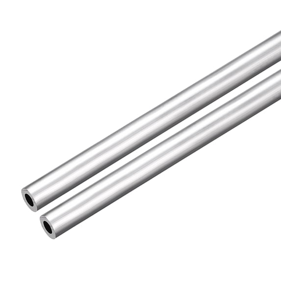 Uxcell 2Pcs 6063 Aluminum Round Tubing 1 Feet Length 0.234 Inches ID 0.429 Inches OD