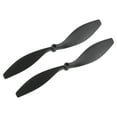 thumbnail image 1 of Uxcell 2Pcs 8060 RC Propellers Blade Prop 2 Vane 20.3cm Dia Nylon for RC Quadcopter, Black, 1 of 6