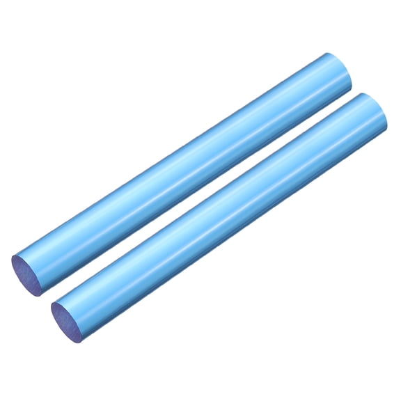 Uxcell 2Pcs Acrylic Clay Roller, 7.3 Inch Clay Rolling Pin Polymer Tools for Art Handmade DIY Craft, Blue