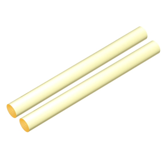 Uxcell 2Pcs Acrylic Clay Roller, 9 Inch Clay Rolling Pin Polymer Tools for Art Handmade DIY Craft, Yellow