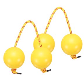 Uxcell 2Pcs Aslatua Shakers, Traditional Kashaka Shaker Instrument African Asalato Rhythmic Ball Hand Percussion for Adults Beginners Parties Performances, Fluorescent Yellow