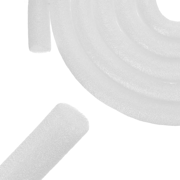Uxcell 2Pcs Backer Rod, 5/6" x 8ft Foam Weather Strip Seal Rod Caulk Saver for Furniture Gaps Concrete Filler Expansion Joints Crack Filling, White