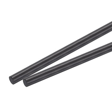 Solid Carbon Fiber Round Bar Rod – 1mm To 18mm Thick – Perfect For Model Making & DIY