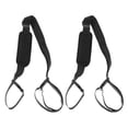 thumbnail image 1 of Uxcell 2Pcs Carrying Beach Chair Straps Adjustable Beach Chair Straps Black, 1 of 7