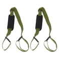 thumbnail image 1 of Uxcell 2Pcs Carrying Beach Chair Straps Adjustable Beach Chair Straps Dark Green, 1 of 7