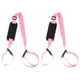 thumbnail image 1 of Uxcell 2Pcs Carrying Beach Chair Straps Adjustable Beach Chair Straps Pink, 1 of 7