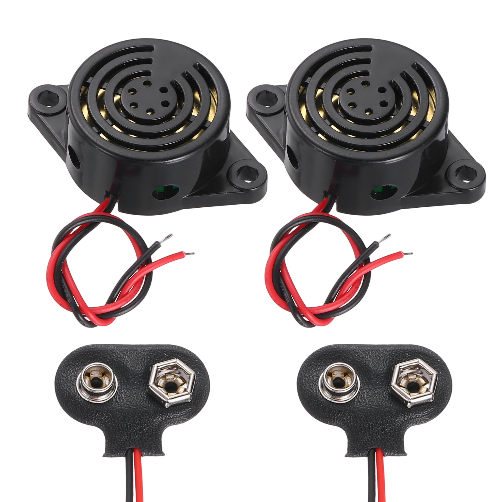 Cicalino Piezoelettrico Attivo DC 3-24V – Allarme Continuo 85 DB – Per Auto E Progetti Fai-da-te
