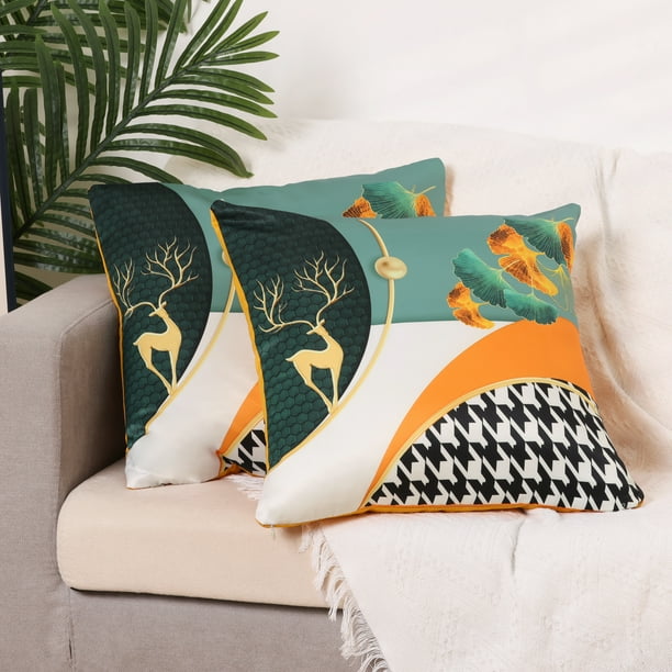 Multicolor throw pillow covers online