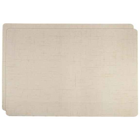 Uxcell 2Pcs Fabric Repair Patch 7.8"x11.8" Fine Linen Self Adhesive Patch for Sofa Clothing Cushion Pillow, Natural