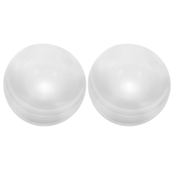 Uxcell 2Pcs Fresnel Lens, 100mm Diameter Acrylic Lens Solar Focal Length 100mm Magnifier Glass for Solar Heating Small Magnifier Physics Teaching, Transparent