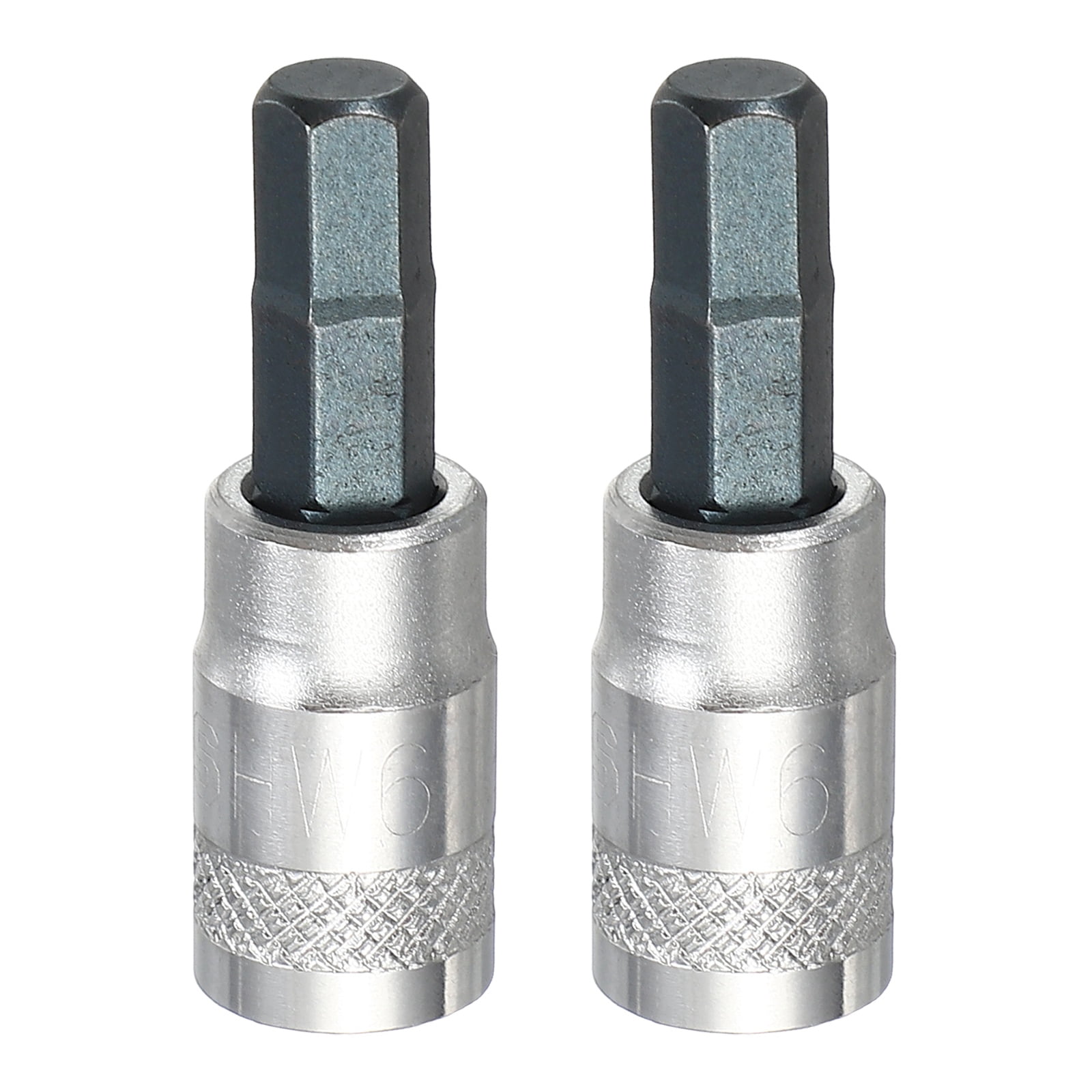 Uxcell 2Pcs Hex Bit Socket 1/4