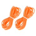 thumbnail image 1 of Uxcell Hollow Pipe Rubber Cord, Hollow Tube Silicone Tubing Spool for DIY Jewelry Making Knitting Beading Craft Orange, 1 of 7
