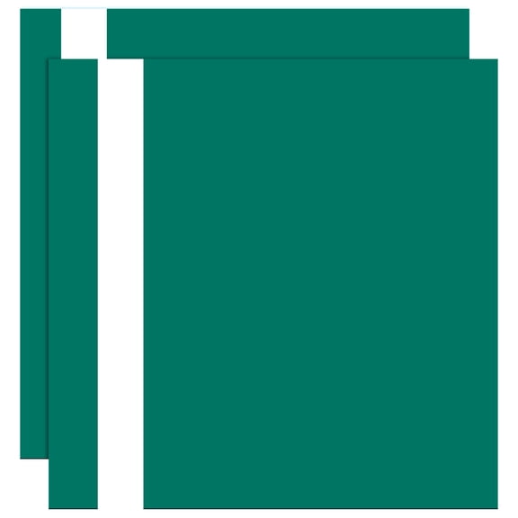 Uxcell 2Pcs Laser Engraving Sheet, 11.8x11.8" Double Color ABS Plastic Engraved Sheet Material for Plate Custom Craft Name Sign Badge Office Label DIY, Dark Green/White