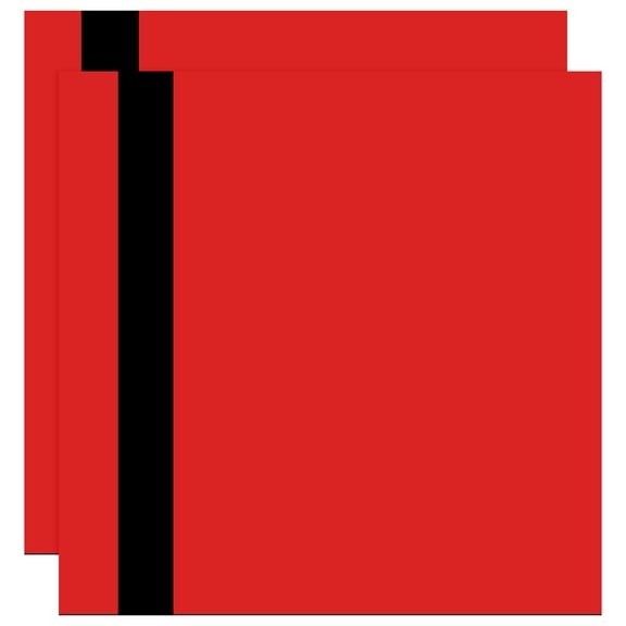 Uxcell 2Pcs Laser Engraving Sheet, 11.8x11.8" Double Color ABS Plastic Engraved Sheet Material for Plate Custom Craft Name Sign Badge Office Label DIY, Red/Black