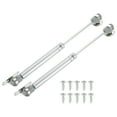 thumbnail image 1 of Uxcell 2Pcs Lid Support Hinge, 120N Gas Struts Lid Stay Hinges with Fixing Plate, 1 of 6