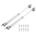 thumbnail image 1 of Uxcell 2Pcs Lid Support Hinge, 150N Gas Struts Lid Stay Hinges with Fixing Plate, 1 of 6