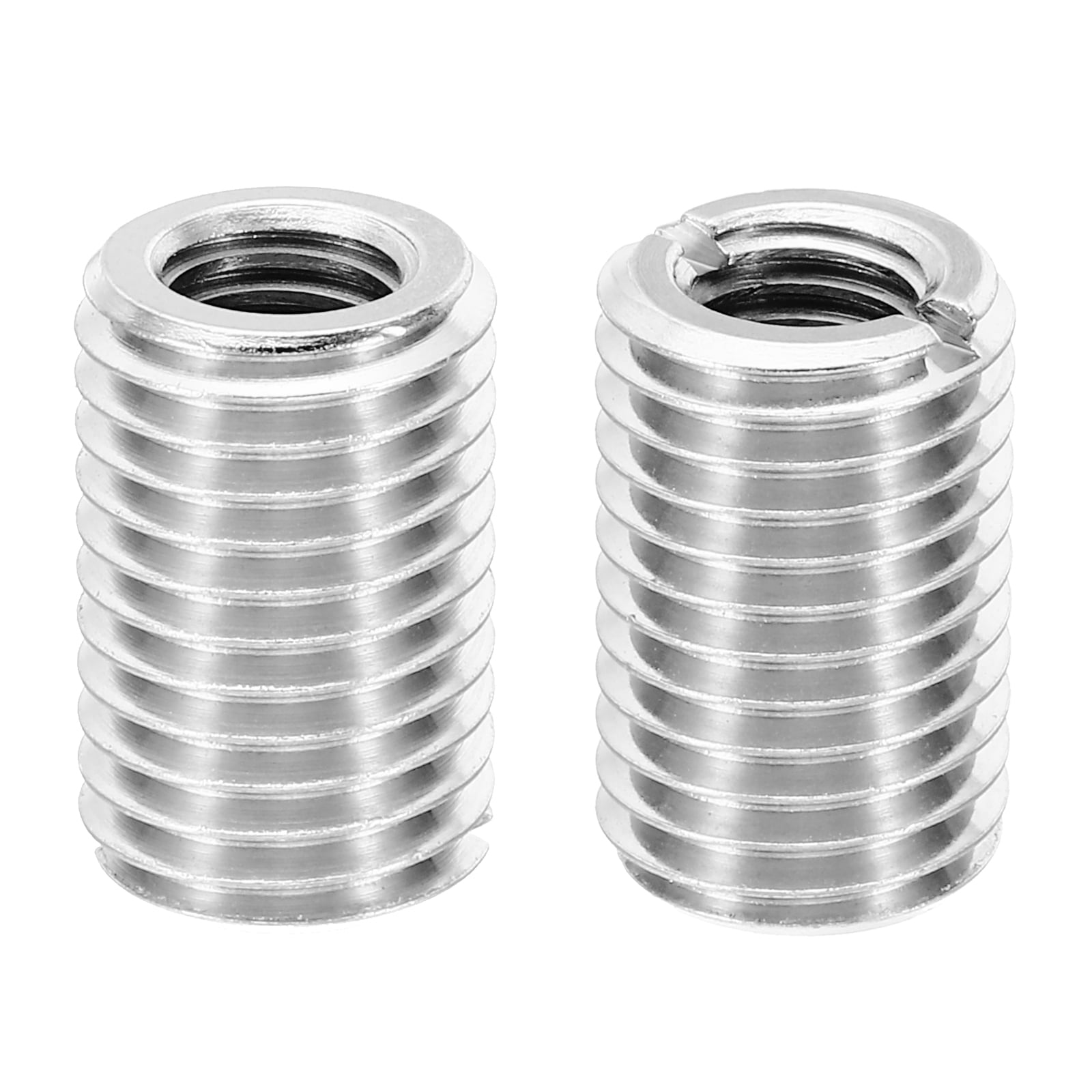 Uxcell 2Pcs M16xM10x25mm Male to Female Stainless Steel Thread Repair ...