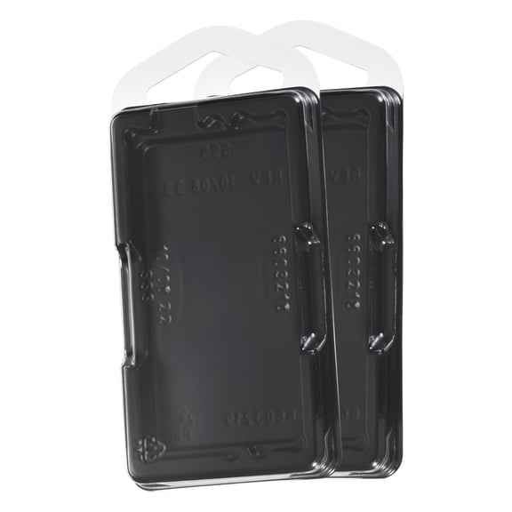 Uxcell 2Pcs Notebook DRR3 Memory RAM Module Case - Plastic Clamshell Antistatic Tray Transparent Packaging Container for Desktop Laptop