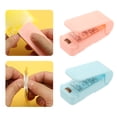 thumbnail image 1 of Uxcell 2Pcs Portable Mini Sealing Machine, Handheld Food Heat Vacuum Sealers for Plastic Bags, Pink/Blue, 1 of 6
