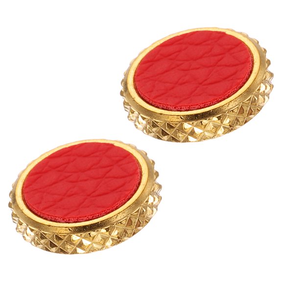 Uxcell 2Pcs Shutter Button (Red) - Upscale Delicate, Camera Soft Release Button Brass Threaded Soft Release, for Fuji