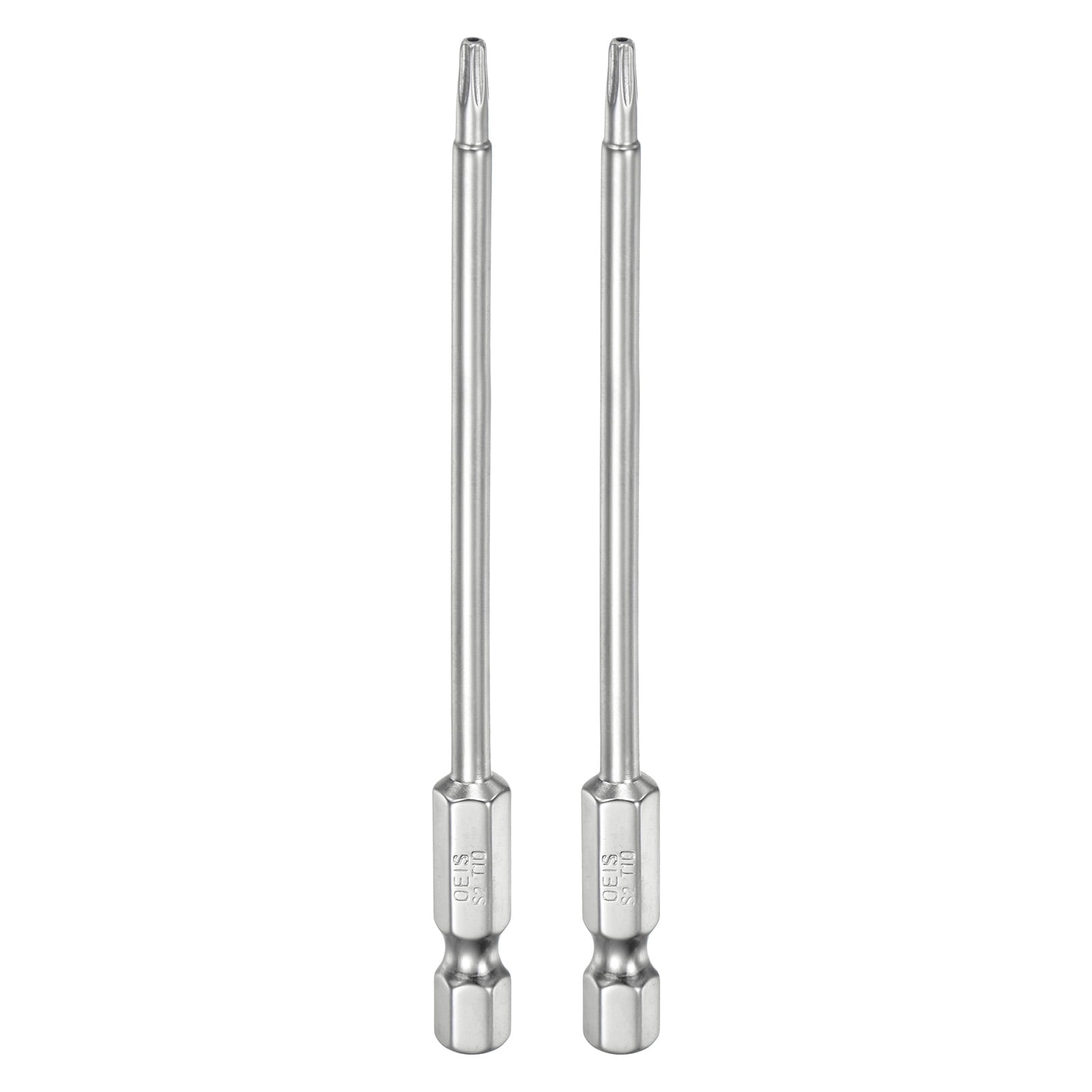 Uxcell 2Pcs T10 Security Torx Bit 1/4