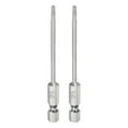 thumbnail image 1 of Uxcell 2Pcs T8 Security Torx Bit 1/4" Hex Shank 3" S2 Steel Magnetic Tamper Resistant Star Bits Torx Head with Hole, 1 of 6
