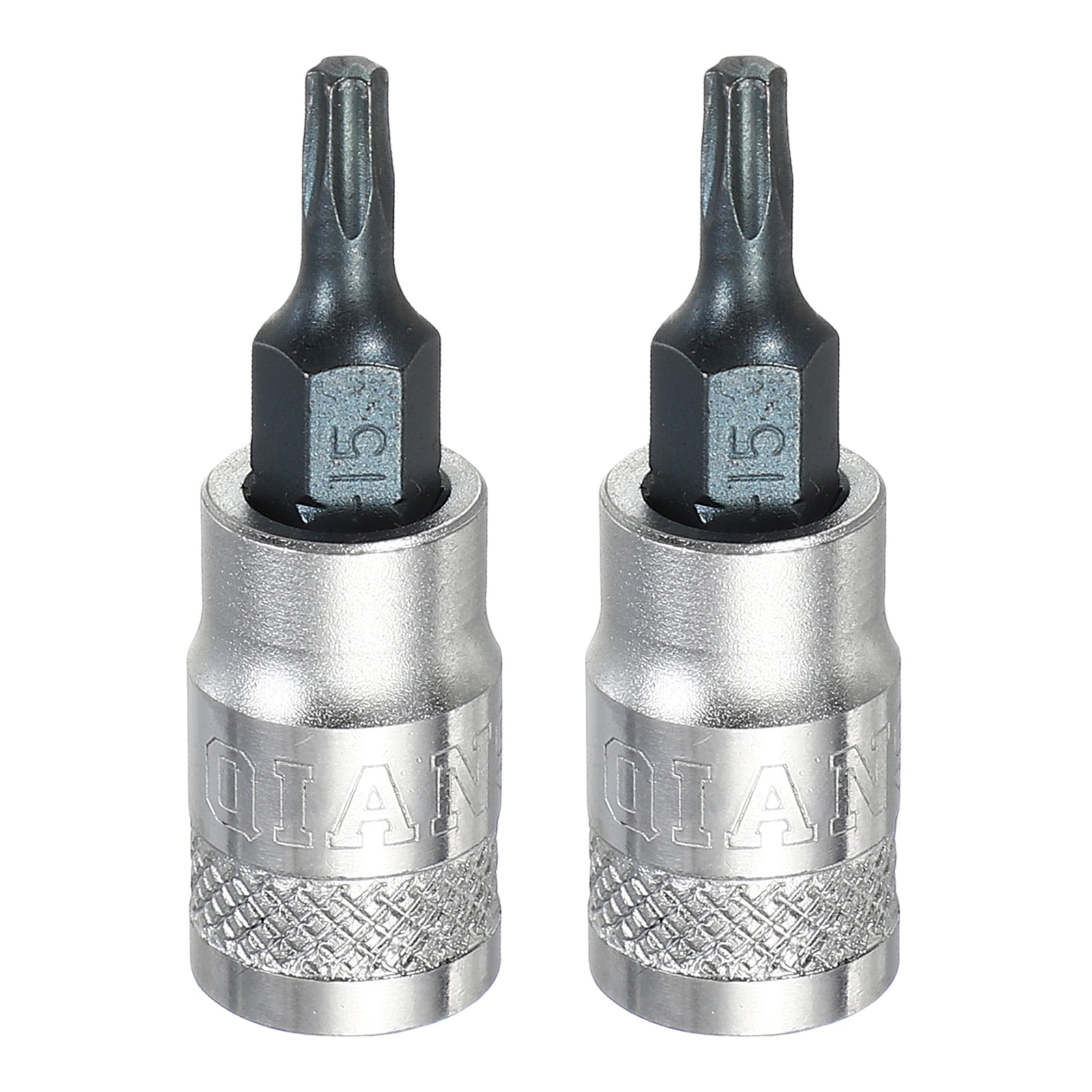 Uxcell 2Pcs Torx Bit Socket 1/4