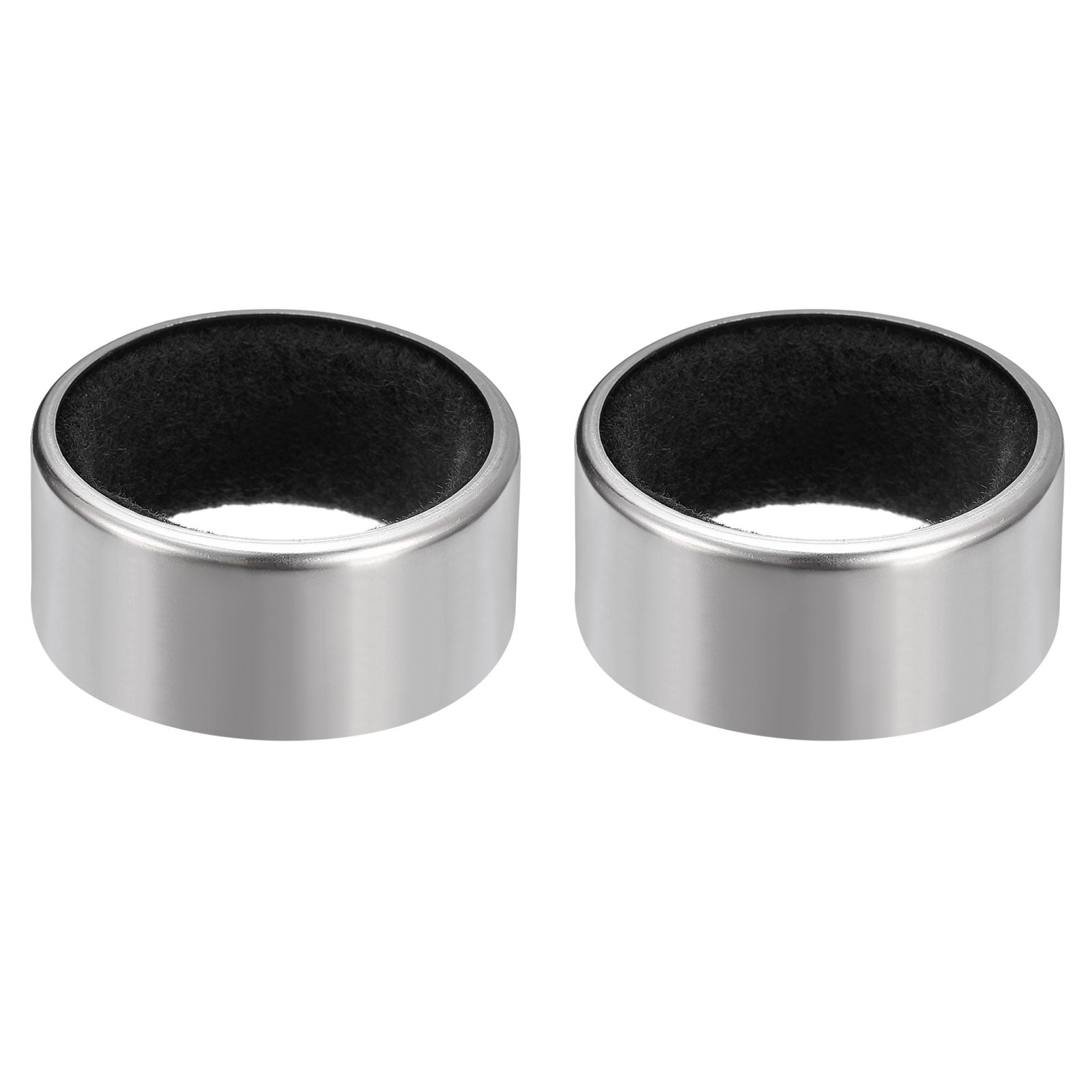 Uxcell 2Ps Wine Bottle Collars, Stainless Steel Wine Drip Rings, Leak - View #2