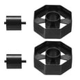 thumbnail image 1 of Uxcell 2Set Tape Dispenser Core, Replacement Wheel and Core for 20031 Tape Dispenser Plastic Insert Parts for Home Office Warehouse Wrapping Packaging Mailing Shipping, Black, 1 of 7