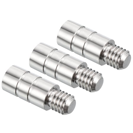 Uxcell 2g Copper Dart Weight Add Accentuator 3 Pcs 16mm 2BA Thread Darts Weight Adjuster Dart Accessories Silver