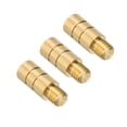 thumbnail image 1 of Uxcell 2g Dart Weights, Brass Add Accentuator 2BA Thread for Dart Counter Weight Accessories, Gold Tone 3Pcs, 1 of 7