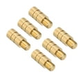 thumbnail image 1 of Uxcell 2g Dart Weights, Brass Add Accentuator 2BA Thread for Dart Counter Weight Accessories, Gold Tone 6Pcs, 1 of 6