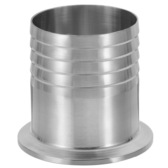 Uxcell 2in Tri Clamps to 2in Hose Barbed Adapter, 1pcs Tri Clamps Hose Barb Fitting 304 Stainless Steel Pipe for Brewery Winery Food Processing Equipment
