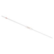 Uxcell 2mL High Dropper Pipettes Tolerance 0.01mL 3.3 Borosilicate Glass Pipettes, Clear 1 Pack