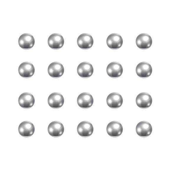 Uxcell 2mm 201 Stainless Steel Bearing Balls G100 Precision 5000 Pack, 5.5mm 500