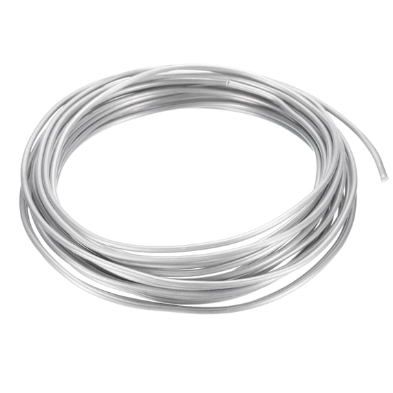 Uxcell 2mm Bonsai Training Wire Floral Wire Stems Anodized Aluminum Tree Wire 16.4 Feet Total Black 1 Roll